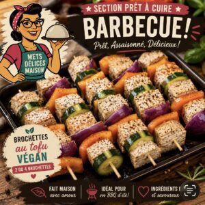 Brochettes de tofu (2)